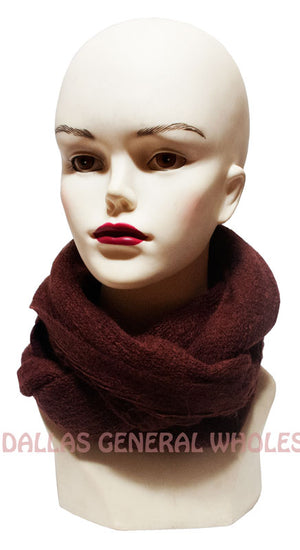 Ladies Winter Fashion Knitted Infinity Circle Scarf Wholesale - Dallas General Wholesale
