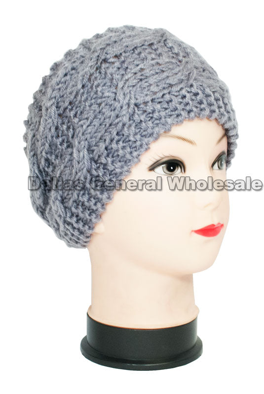 Ladies 2 Way Fashion Winter Headbands Wholesale - Dallas General Wholesale