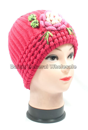 Ladies Knitted Beanies Hats Wholesale - Dallas General Wholesale