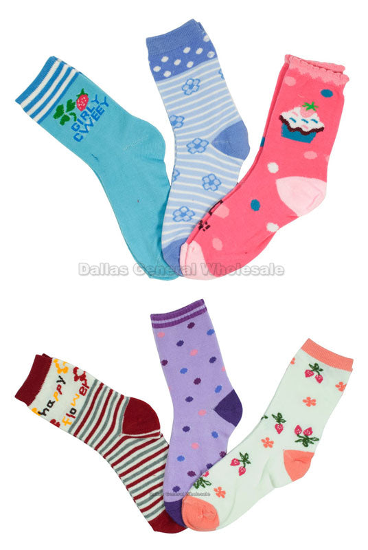 Little Girls Tube Socks Wholesale - Dallas General Wholesale