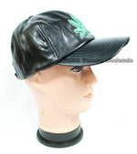 Men Casual Leather Marijuana Caps Wholesale - Dallas General Wholesale