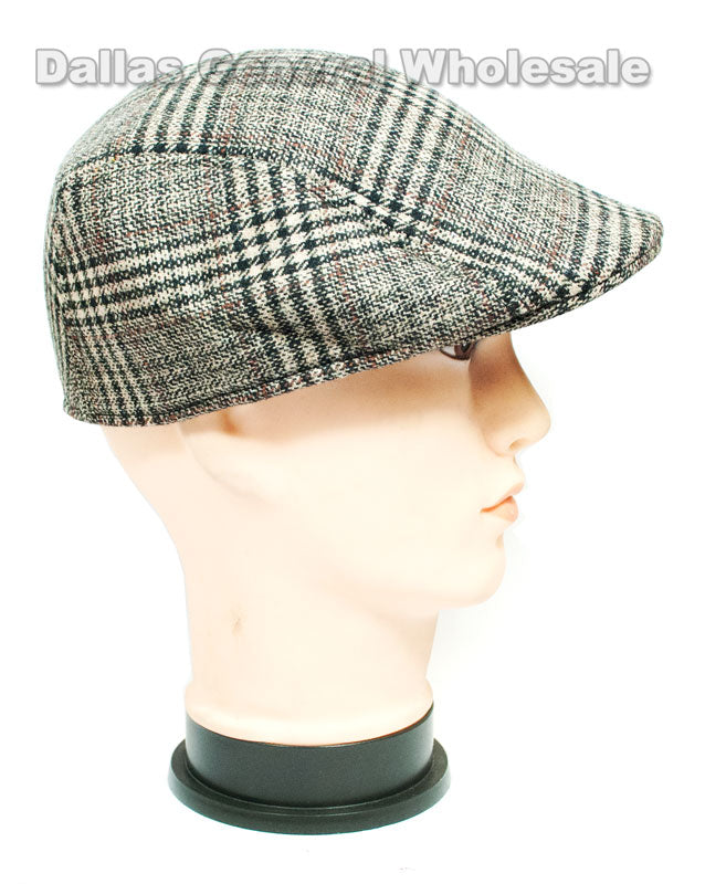Men's Fashion Wool Newsboy Caps Wholesale - Dallas General Wholesale