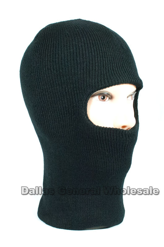 1 Hole Beanie Masks / Balaclava Wholesale - Dallas General Wholesale