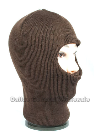 1 Hole Beanie Masks / Balaclava Wholesale - Dallas General Wholesale