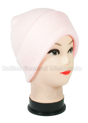 Neon Color Knitted Beanie Hats Wholesale - Dallas General Wholesale