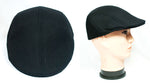 Men's Black Color Wool Dress Newsboy Caps Wholesale - Dallas General Wholesale