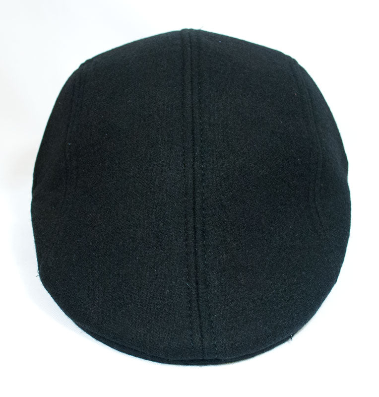 Men's Black Color Wool Dress Newsboy Caps Wholesale - Dallas General Wholesale