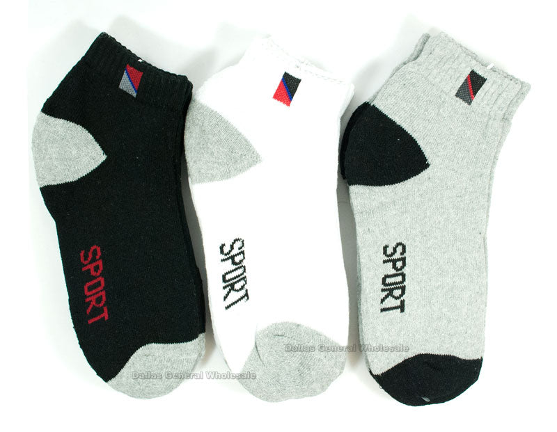 Men Casual Sports Socks Wholesale - Dallas General Wholesale