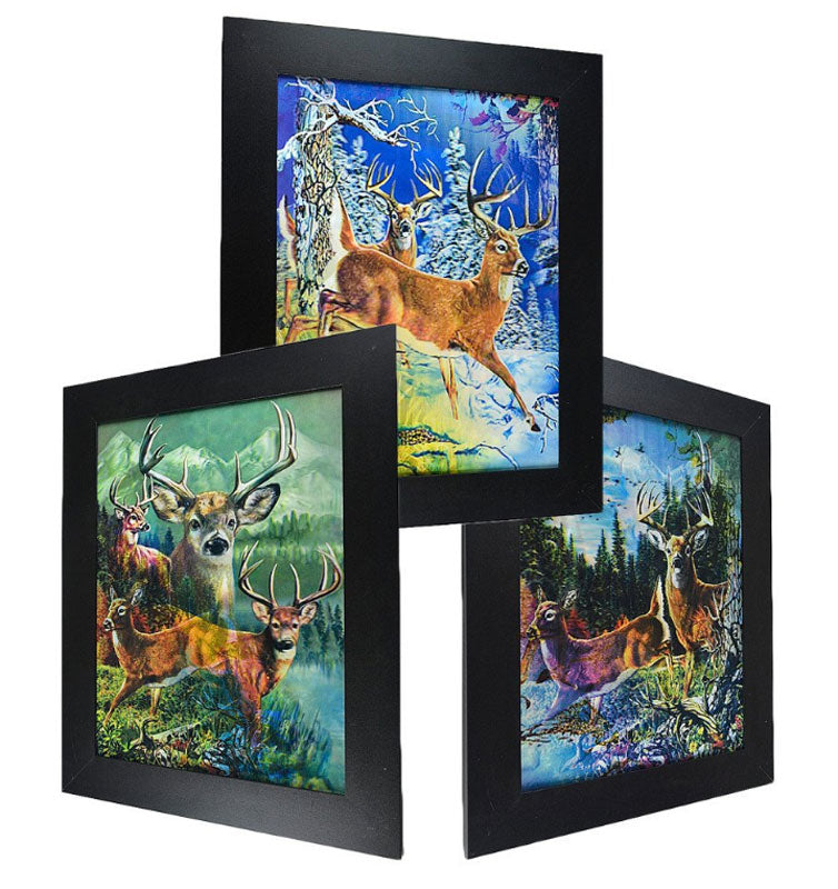 3D Picture Frame of Raindeer Wholesale - Dallas General Wholesale