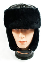 Men Leather Fur Bomber Aviator Hat Wholesale - Dallas General Wholesale