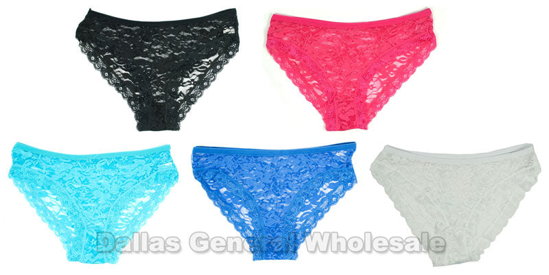 Ladies Sexy Lace Panties Wholesale - Dallas General Wholesale