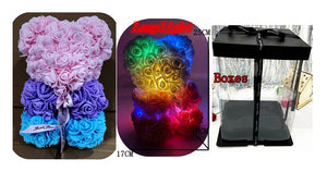 Luxury Light Up Rose Bears Wholesale