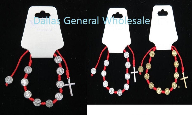 Cross Charm Drawstring Bracelets Wholesale