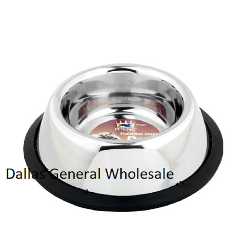 8" Single Dish Pet Bowls Wholesale