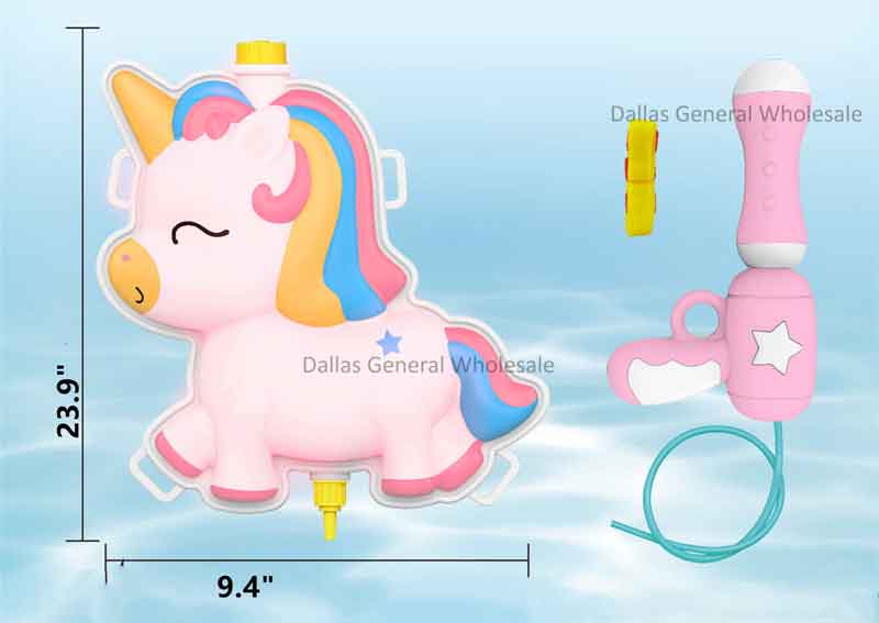 Toy Unicorn Back Pack Water Guns Wholesale