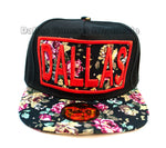 "DALLAS" Trendy Snap Back Flat Bill Caps Wholesale - Dallas General Wholesale