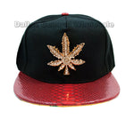 "Marijuana" Flat Bill Snap Back Caps Wholesale - Dallas General Wholesale