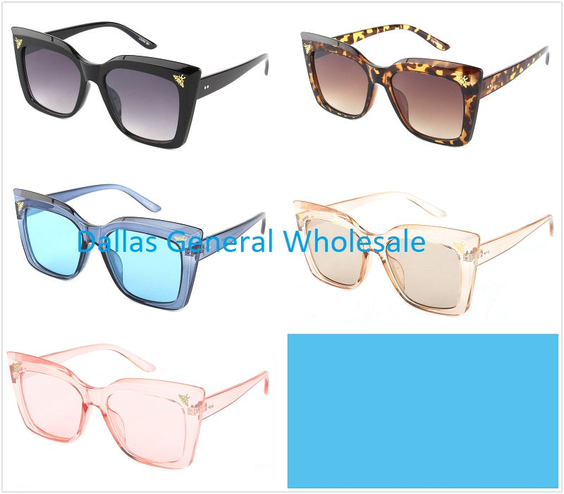 Ladies Cute Bee Sunglasses Wholesale