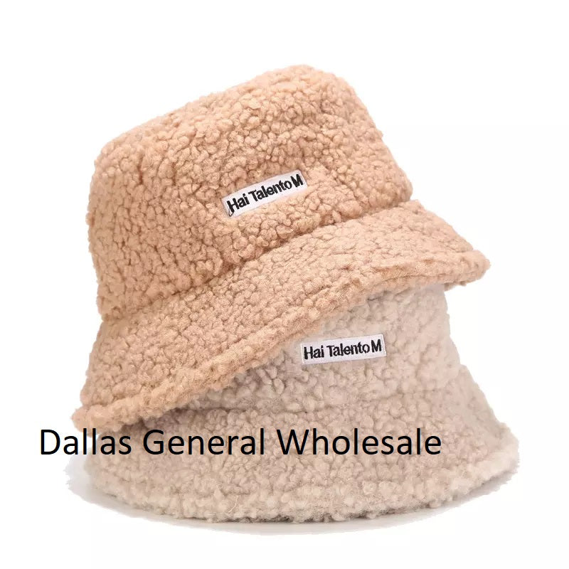 Ladies Trendy Winter Bucket Hats Wholesale