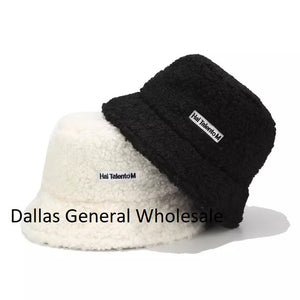 Ladies Trendy Winter Bucket Hats Wholesale