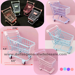 Toy Miniature Realistic Shopping Carts Wholesale