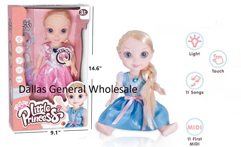 B/O Toy 14" Singing Princess Doll Wholesale