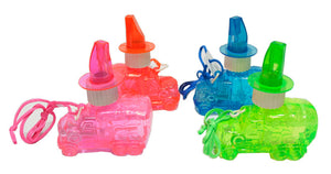 24 PC Car shaped Bubbles Blower with Whistle - Dallas General Wholesale