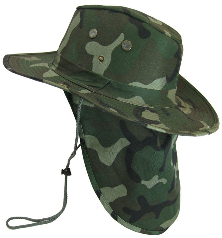 Camouflage Bucket Hats with Flap Wholesale - Dallas General Wholesale