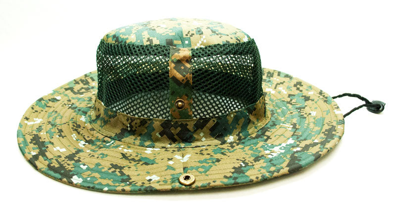 Desert Digital Camouflage Mesh Bucket Hat - Dallas General Wholesale