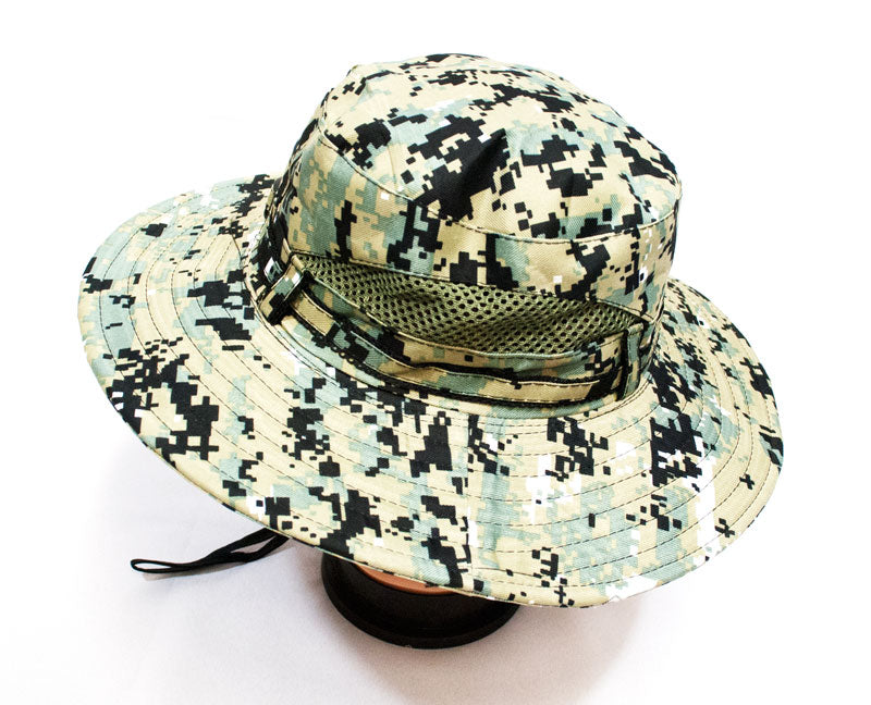 Camouflaged Men's Bucket Hats Wholesale - Dallas General Wholesale
