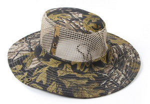 Forest Camouflage Mesh Bonnie Hat - Dallas General Wholesale