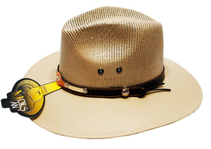 leather dress hats Luxe Leather Hat - Onyx