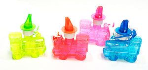24 PC Train Shaped Bubble Blower with Whistle - Dallas General Wholesale