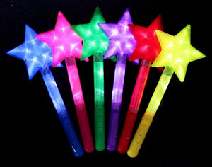 Light Up Star with Handle - Dallas General Wholesale