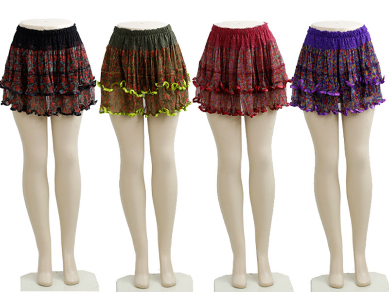 Silk Short Skirt - Dallas General Wholesale