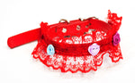 Laced Flower Small Pet Collar - Dallas General Wholesale