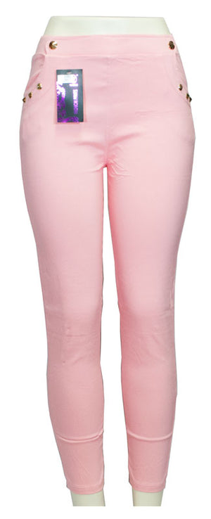 Ladies Fitted Pull On Pants - Dallas General Wholesale