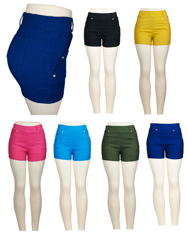 Girls Summer Casual Pull On Shorts - Dallas General Wholesale