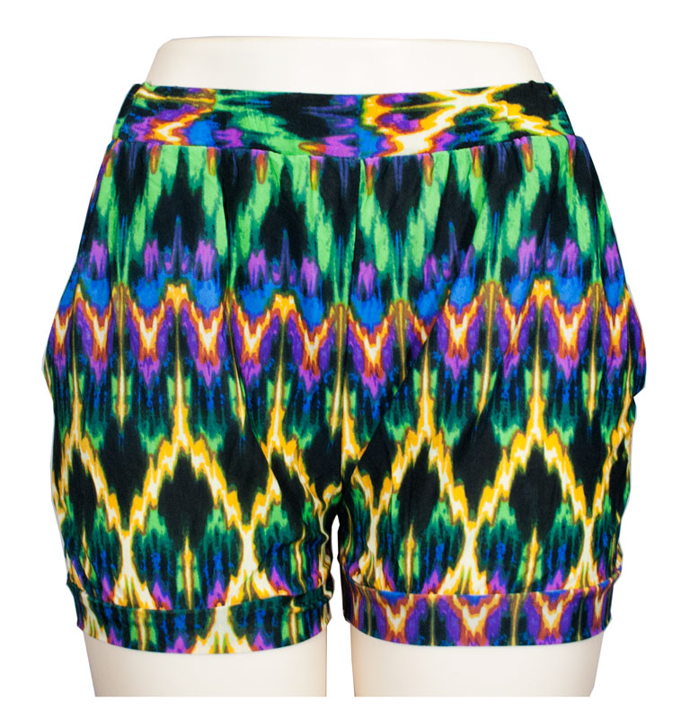 Comfy Casual Printed Pull On Shorts - Dallas General Wholesale