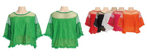 Lace Crop Tops with Sleeves - Dallas General Wholesale