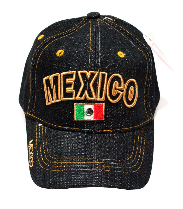 Kids Casual Jeans Caps - "MEXICO" - Dallas General Wholesale