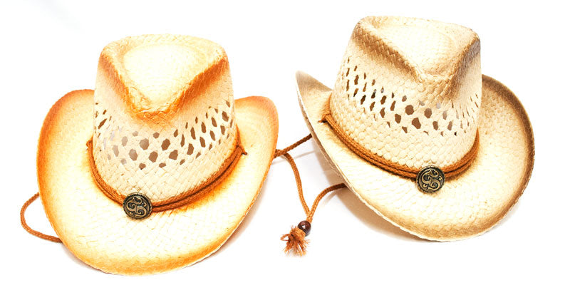 Little Kids Straw Cowboy Hats - Dallas General Wholesale