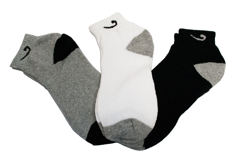 Men's Cotton Sports Socks-Check Design - Dallas General Wholesale