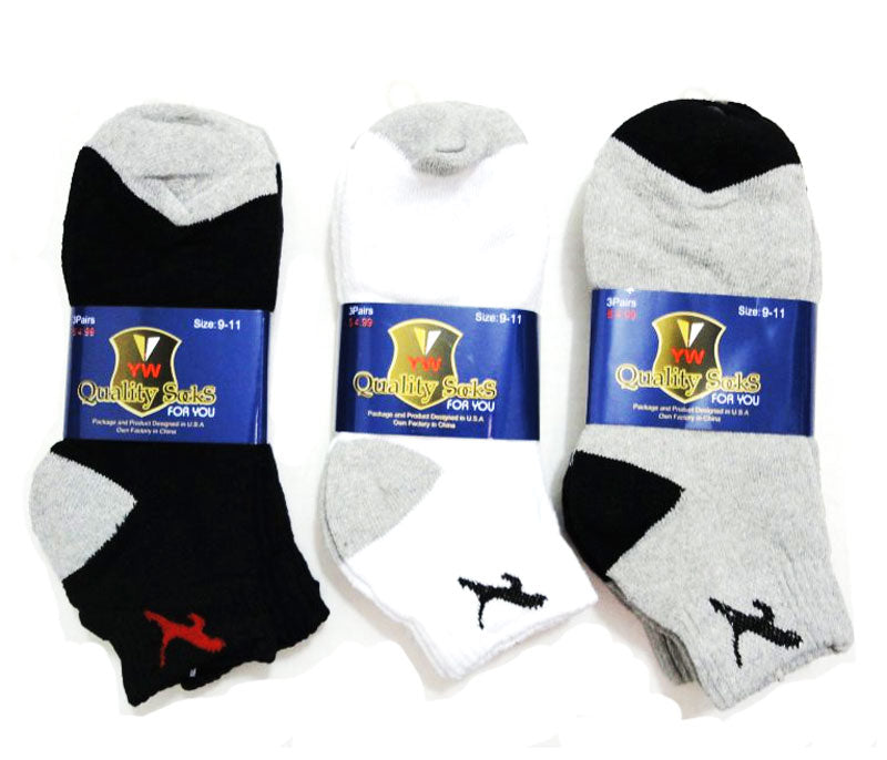 Men Cotton Ankle Socks Lion - Dallas General Wholesale