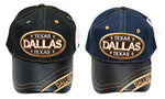 "Dallas Texas" Jeans Casual Baseball Caps - Dallas General Wholesale