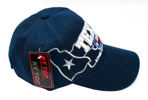 Casual Baseball Caps-"Texas" Design - Dallas General Wholesale