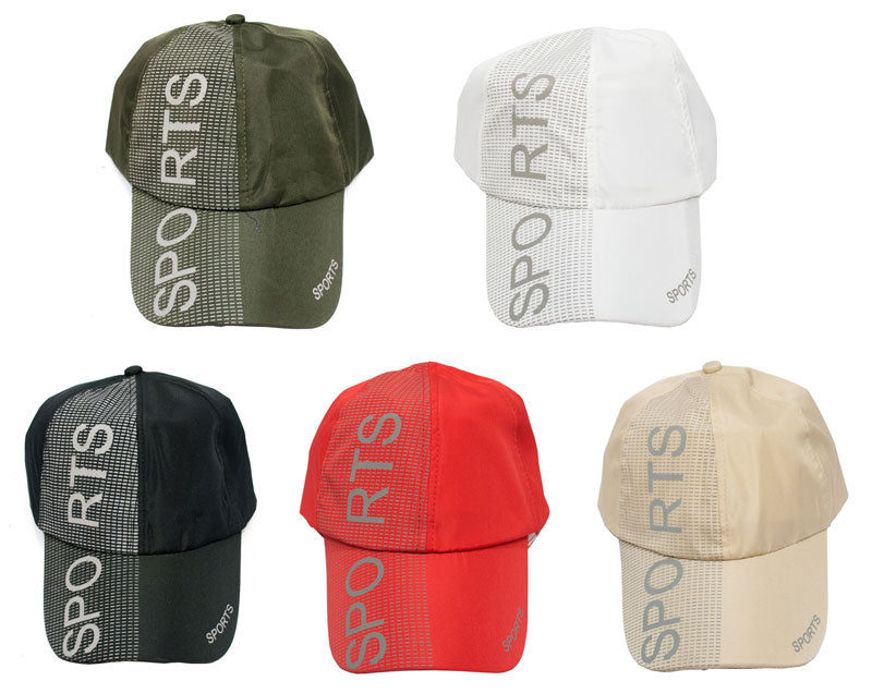 "Sports" Waterproof Casual Caps - Dallas General Wholesale