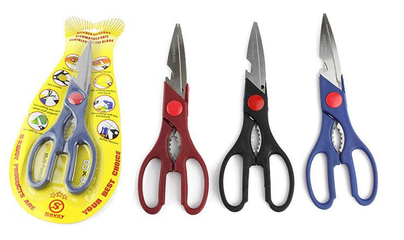 Multi-Functional Kitchen Scissors - Dallas General Wholesale