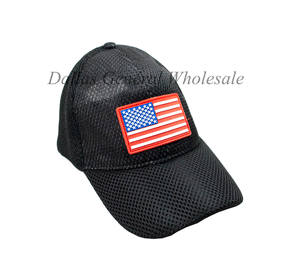 "America USA Flag" Casual Mesh Caps Wholesale - Dallas General Wholesale