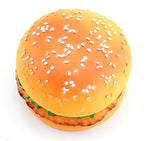 Hamburger Chewy Squeaky Toy - Dallas General Wholesale
